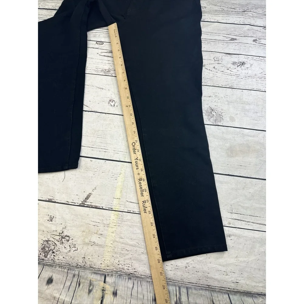 Tommy Hilfiger Womens Size 10 Black Mid Rise Spirit Skinny Denim Jeans
